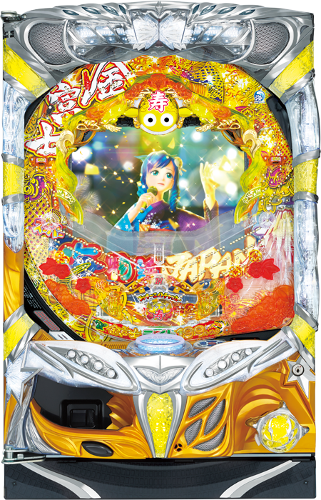 【三洋】CRスーパー海物語 IN JAPAN 金富士バージョン 199ver. 中古パチンコ