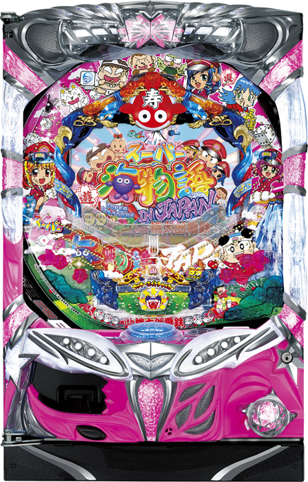 【三洋】CRAスーパー海物語 IN JAPAN with 桃太郎電鉄 中古パチンコ