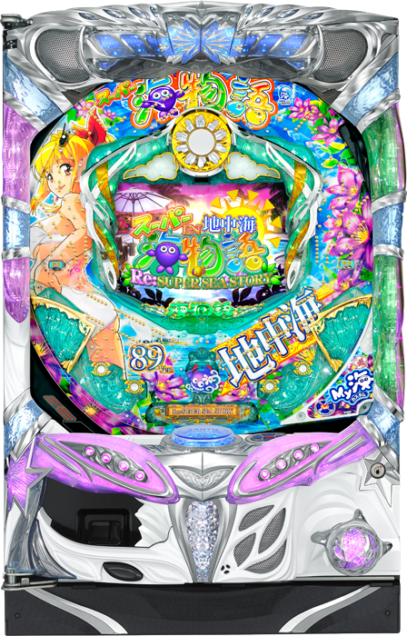 【三洋】PAスーパー海物語IN地中海 中古パチンコ